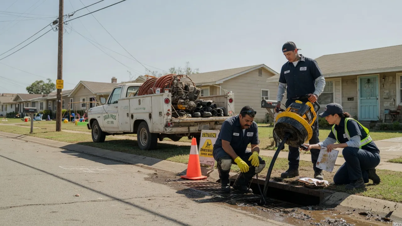 Drain Cleaning in Fate, TX near me
